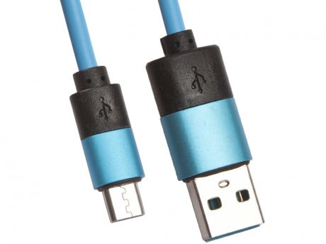 Аксессуар Liberty Project USB - MicroUSB 1m Light Blue 0L-00030357
