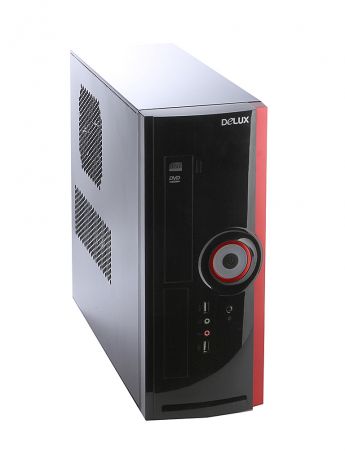 Корпус Delux Minitower DLC-116 400W Black