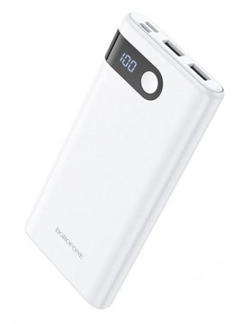 Внешний аккумулятор Borofone Power Bank BT35A Smart 20000mAh White