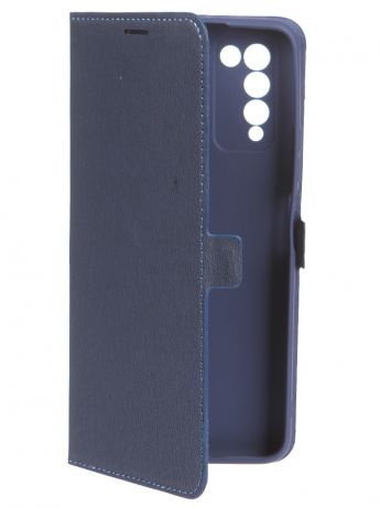 Чехол Krutoff для Honor 10X Lite Eco Book Blue 12034