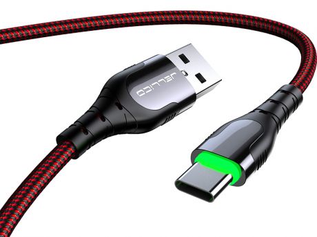 Аксессуар Jellico KDS-90 USB - USB Type-C LED 1m Red