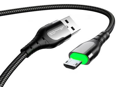 Аксессуар Jellico KDS-90 USB - MicroUSB LED 1m Black