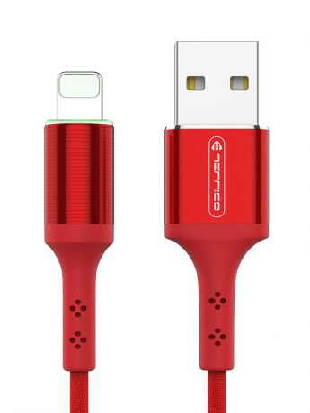 Аксессуар Jellico KDS-70 USB - Lightning LED 1.2m Red