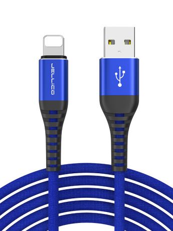 Аксессуар Jellico KDS-25 USB - Lightning 1.2m Blue