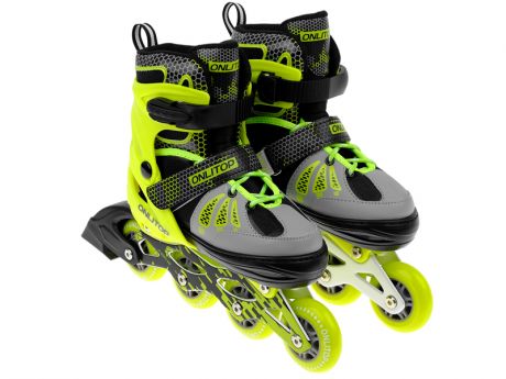 Коньки Onlitop Abec 7 р.M 34-37 Black-Yellow 4605227