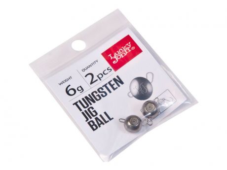 Грузило Lucky John Pro Series Tungsten Jig Ball 6g 2шт LJTB-006