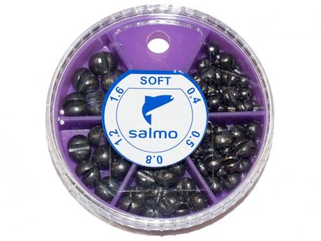 Грузило Lucky John Salmo Soft 0.4-1.6г 60g 1006-002