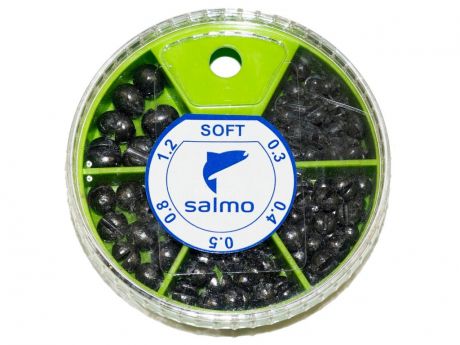 Грузило Lucky John Salmo Soft 0.3-1.2г 60g 1006-001