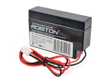 Аккумулятор Robiton VRLA12-0.8-VHR 800mAh 16368