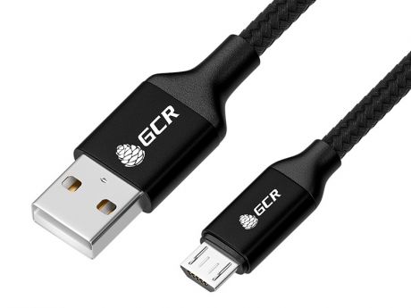 Аксессуар GCR QC USB - MicroUSB 1.5m Black GCR-52476