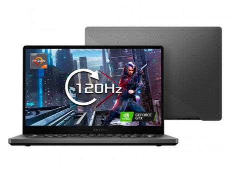 Ноутбук ASUS ROG GA401IU-HE107T 90NR03I6-M06530 (AMD Ryzen 9 4900HS 3.0GHz/16384Mb/512Gb SSD/No ODD/nVidia GeForce GTX 1660 Ti Max-Q 6144Mb/Wi-Fi/Bluetooth/14/1920x1080/Windows 10 64-bit)