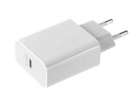 Зарядное устройство Media Gadget HPS-110UC USB Type-C Power Delivery White MGHPS110UCWT