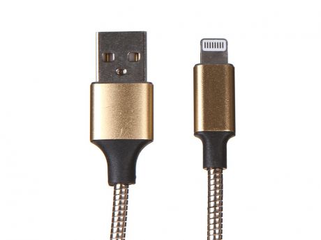 Аксессуар Media Gadget Lightning 2A 1m Gold MGC040MGD