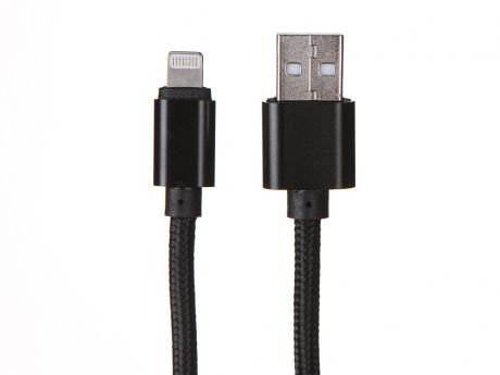 Аксессуар Media Gadget USB - Lightning 2A 1.0m Black MGC006TBK