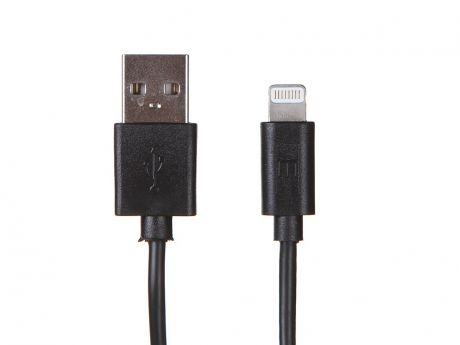 Аксессуар Media Gadget USB - Lightning 1.0m Black MG8PLT11PBK