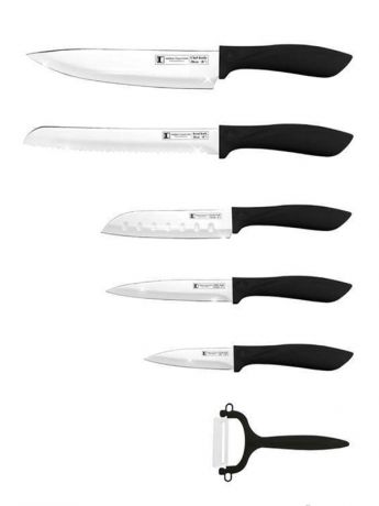 Набор ножей Mercury Haus ImperiaL CollectioN IM-HSS5-BLK