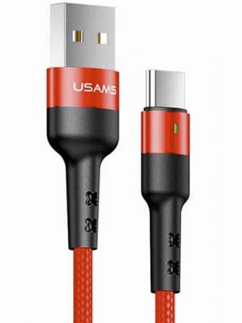 Аксессуар Usams US-SJ313 U26 USB - Type-C 1m Red SJ313USB02