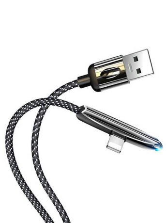 Аксессуар Usams US-SJ362 U34 USB - Lightning 1.2m Black SJ362USB01