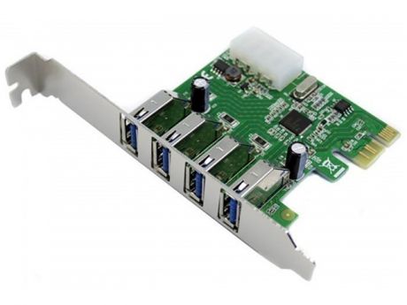 Контроллер Speed Dragon PCI-Express USB 3.0 Card EU306D-1 OEM