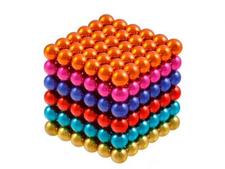 Магниты Forceberg Cube 6мм 216 элементов Multicolor 9-4818168