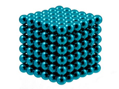 Магниты Forceberg Cube 6мм 216 элементов Turquoise 9-4818158