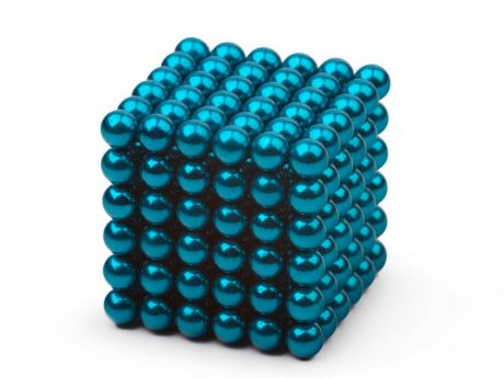 Магниты Forceberg Cube 5мм 216 элементов Turquoise 9-4818041