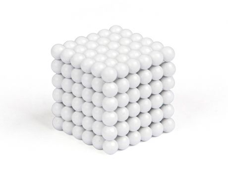 Магниты Forceberg Cube 5мм 216 элементов White 9-4818025