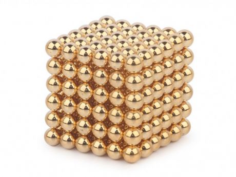 Магниты Forceberg Cube 5мм 216 элементов Gold 9-4818016