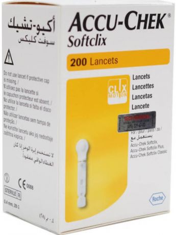 Ланцеты Accu-Chek Softclix 200шт