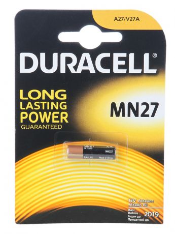 Батарейка A27 - Duracell MN27 BL1 (1 штука)