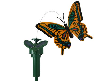 Бабочка порхающая на солнечной батарее СмеХторг 30344