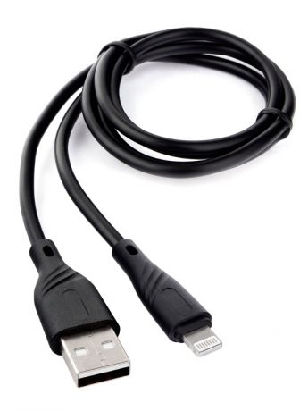 Аксессуар Gembird Cablexpert Classic 0.1 USB AM/Lightning 1m Black CCB-USB-AMAPO1-1MB