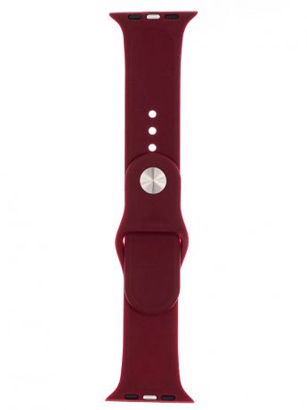 Аксессуар Ремешок Evolution для Apple Watch 42/44mm Sport Silicone Wine Red AW44-S01