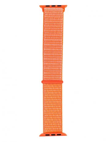 Аксессуар Ремешок Evolution для APPLE Watch 42/44mm Sport Loop AW44-SL01 Nylon Orange-Red 36751