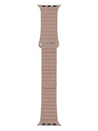 Аксессуар Ремешок Evolution для APPLE Watch 42/44mm Leather Loop AW44-LL01 Ivory 36781