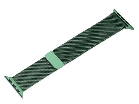 Аксессуар Ремешок Evolution для APPLE Watch 38/40mm Milanese Loop AW40-ML01 Space Green 36827