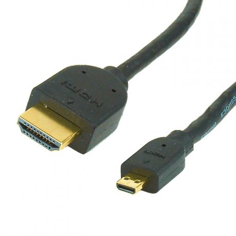 Аксессуар Gembird Cablexpert HDMI-microHDMI 19M v1.3 1.8m Black CC-HDMID-6
