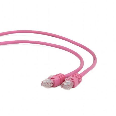 Сетевой кабель Gembird Cablexpert UTP cat.5e 2m Pink PP12-2M/RO