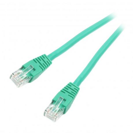 Сетевой кабель Gembird Cablexpert UTP cat.6 1m Green PP6U-1M/G