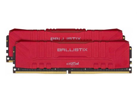 Модуль памяти Crucial Ballistix BL2K8G26C16U4R Red