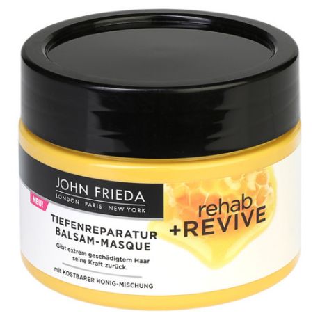 John Frieda Rehab&Revive Интенсивная маска с медом для очень поврежденных волос