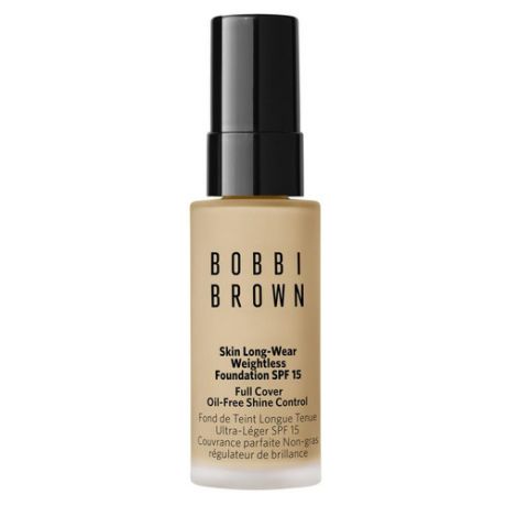 Bobbi Brown Skin Long-Wear Weightless Foundation Mini Устойчивое тональное средство в мини-формате SPF15 Natural