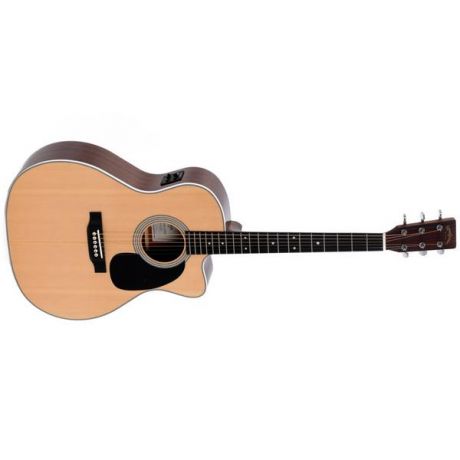 Гитара электроакустическая Sigma Guitars JMC-1STE+ Natural