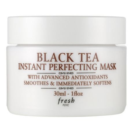 Fresh BLACK TEA PERFECTING MASK Увлажняющая маска для лица от морщин с черным чаем в дорожном формате