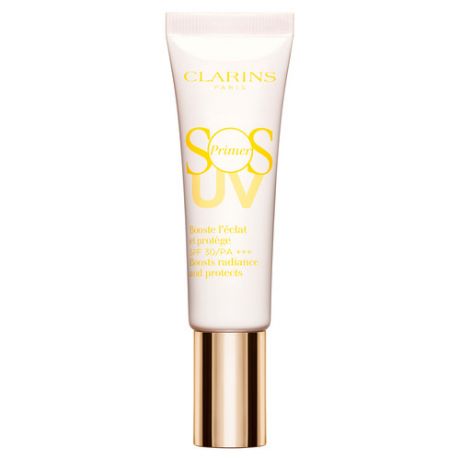Clarins SOS Primer UV База под макияж, придающая сияние коже SPF30