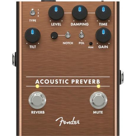 Педаль эффектов Fender Acoustic Preamp Reverb