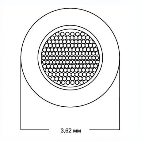 Кабель акустический в нарезку Van den Hul SCS-12 Red