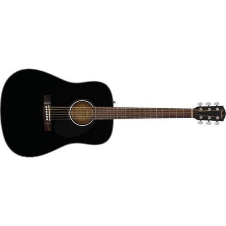 Акустическая гитара Fender CD-60S Black