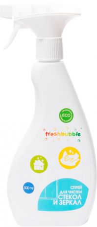 Средство для чистки стекол и зеркал Freshbubble 500мл