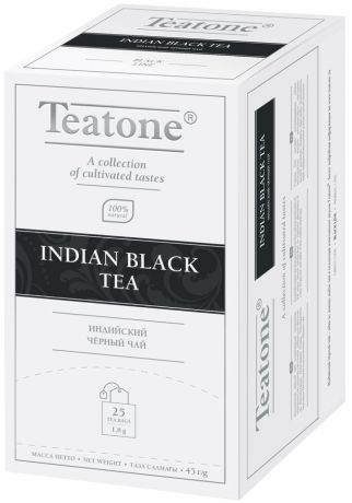 Чай черный Teatone Индийский 25 пак
